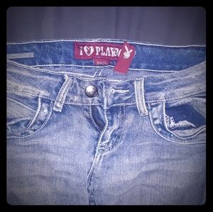 Playboy wash jean capris size 3/4
